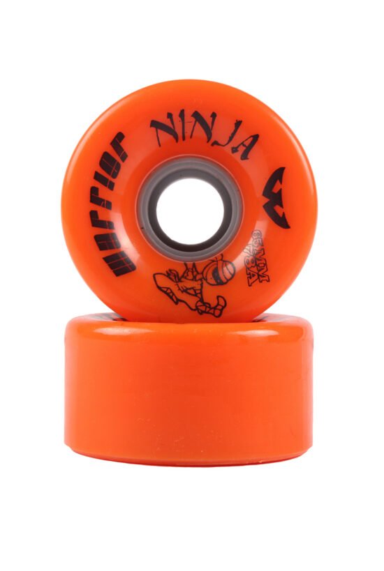 Warrior Ninja Orange Skate Wheels