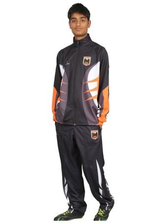 Running Sports Athletic Tracksuit Jacket and Pants Men's Exercise Outfits