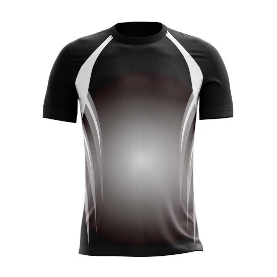 Round Neck Men's Cricket Jersey for Team Players