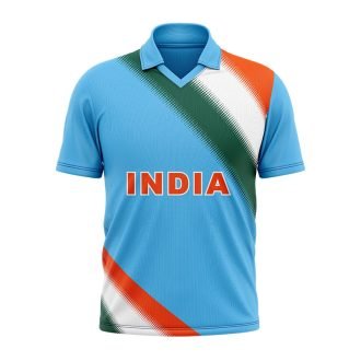 Team India Cricket T-shirt with Name Number Logo