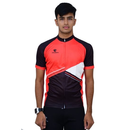 Men's Cycling Jersey Red | Customised Cycling Wear