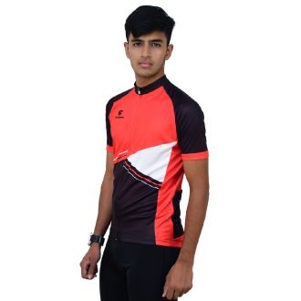 Men's Cycling Jersey Red | Customised Cycling Wear