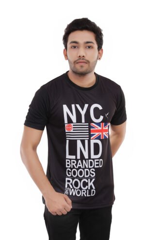 Designer Black Casual Tshirt