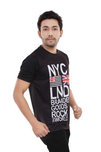 Designer Black Casual Tshirt