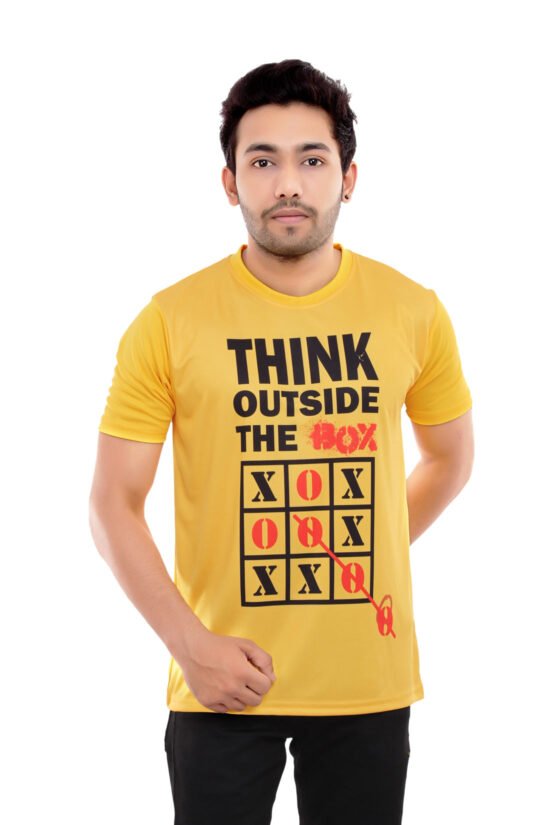 Yellow Pro Casual Tshirt