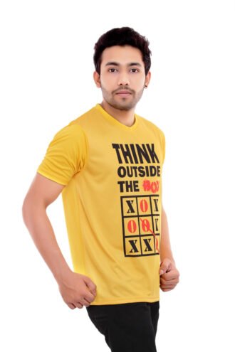 Yellow Pro Casual Tshirt