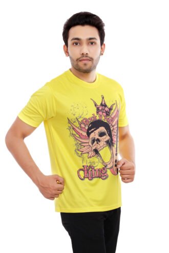 Designer Yellow Casual Tees