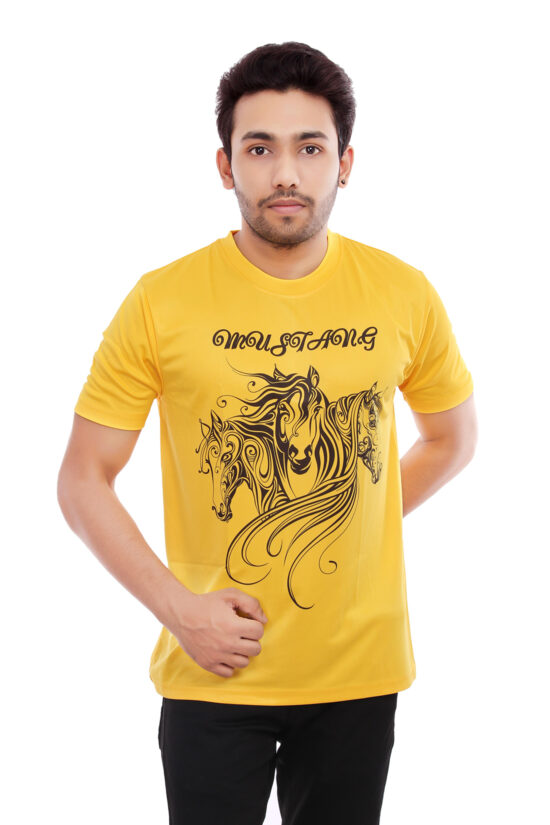 Yellow Horse Design Casual Tees