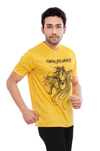 Yellow Horse Design Casual Tees