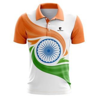 Independence Day Polo Printed Casual Tshirt