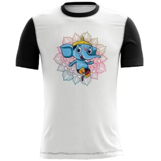 Ganpati Bapa Printed Casual T-shirt