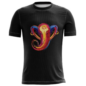 Ganesha's Black Sibling Casual T-shirt