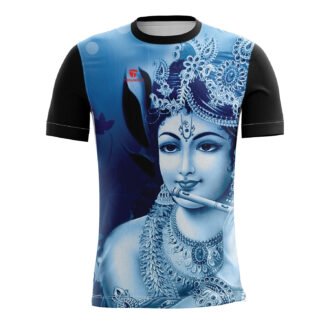 Krishna Full Print half Sleeve T-shirt