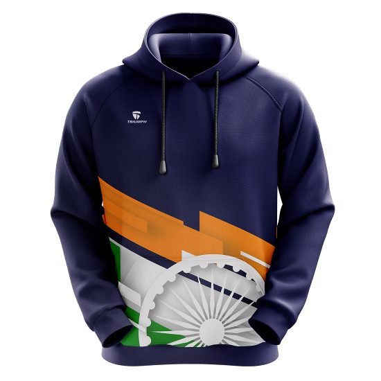 India Tri Color Men Hoodies