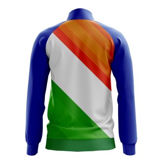 Indian Flag Print Tri Colour Men Jackets