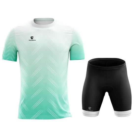 Cycling T shirts and Gel Tech Padded Cycling Shorts for Men