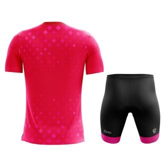 Bicycle Riding Padded Shorts with Printed Cycling Tshirts for Men