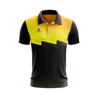 Men's Cricket Polo Neck T-shirt Cricket Workout Jersey